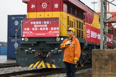 共建“一帶一路”經貿合作在陜西結碩果 貨物進出口蓄動能注活力